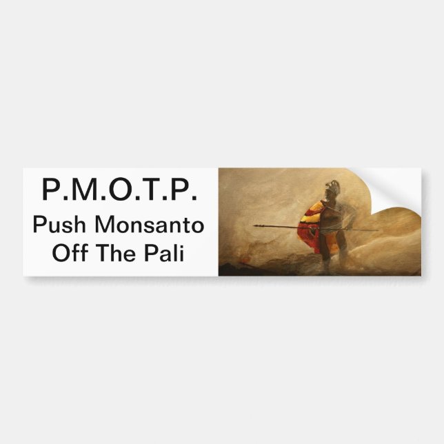 skjut Monsanto av palien Bildekal (Framsidan)