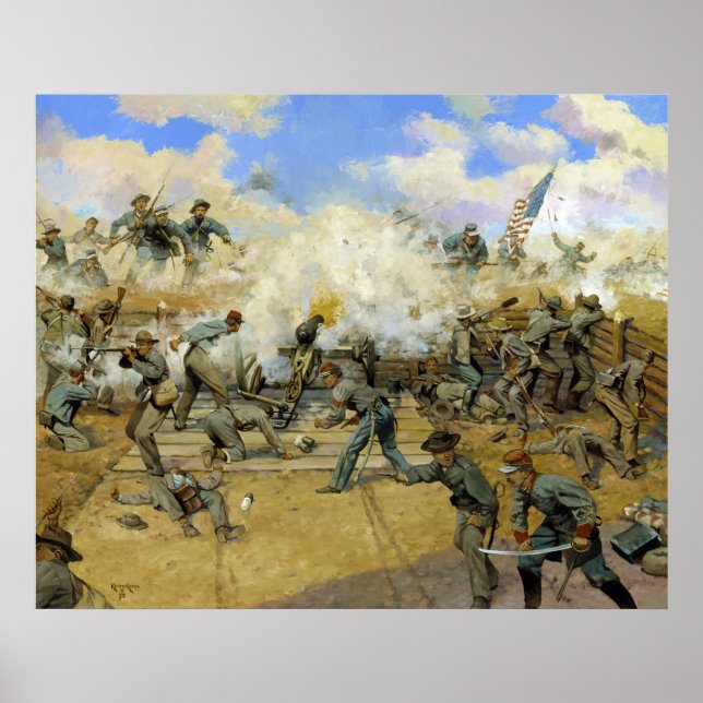 Skjut och bli skadad av Keith Rocco Fort Gregg Poster (Framsidan)