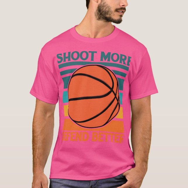 Skjut upp mer försvar bättre t shirt (Framsida)