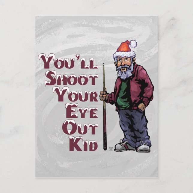 Skjut ut Öga Vykort (Framsida)