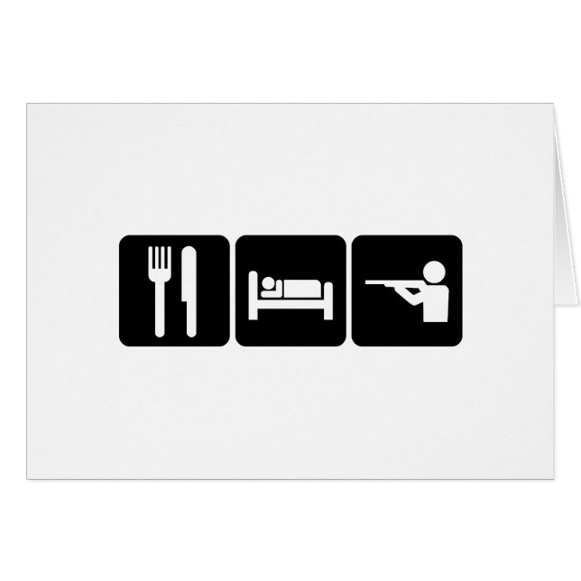 Skjuta Hälsningskort (Framsidan Horizontal)