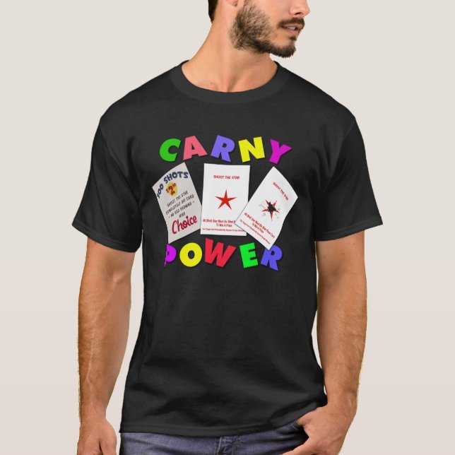 Skjuta stjärnan uppsätta som mål skjortan t-shirt (Framsida)