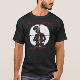 Skjuta zombien tröja