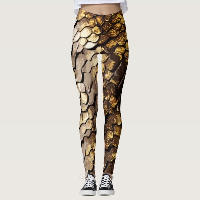Skjutande Chic Leggings (Framsida)