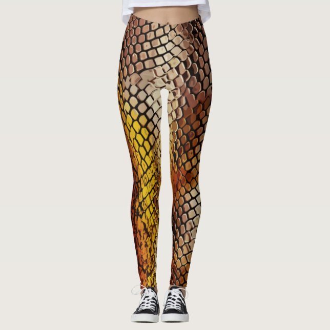 Skjutande Chic Leggings (Framsida)