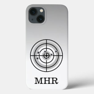 Skjutande Mål Vapen Älskare Monogram