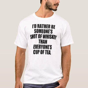 SKJUTAS GANSKA AV WHISKEY T SHIRT