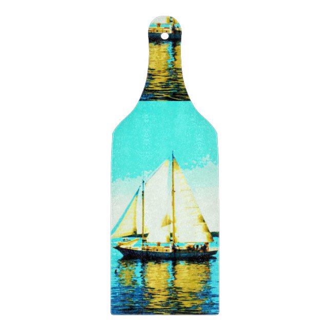 Skjutbord för segelglas (Framsidan)