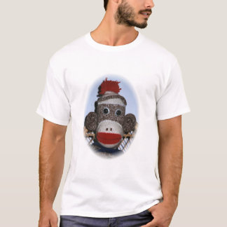 Skjuten apamugg, flicka tee shirt