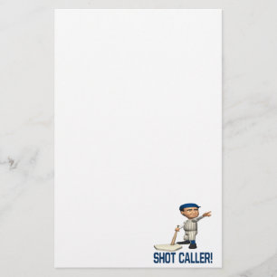 Skjuten Caller Brevpapper