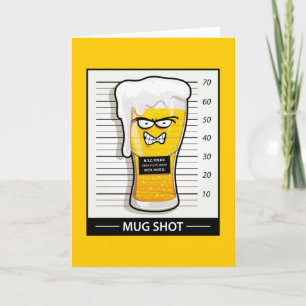 Skjuten mugg kort