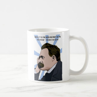 Skjuten Nietzsche mugg