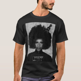 Skjuten Obama mugg Tee Shirt