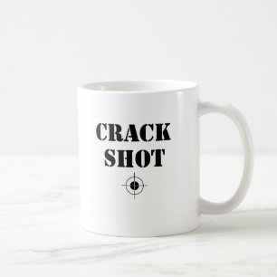 skjuten spricka kaffemugg