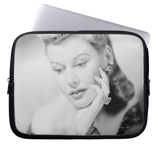 Skjuten studio laptop fodral (Framsidan)