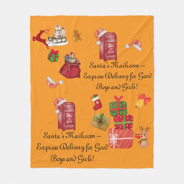 Skjutfilt för barn, roliga gåvor fleecefilt (Framsidan)