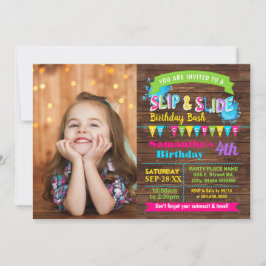 Skjutfoto och bild-Shock rosa på sommarens basbild Inbjudningar