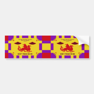SKJUTIT/FRAMTIDA BANER FÖR DUBBLA BILDEKAL