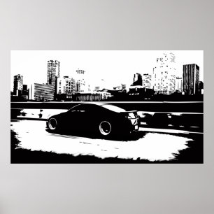 Skjutit rullande för Coupe G35 Poster