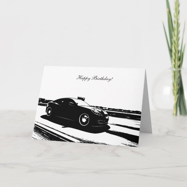 Skjutit rullande för Gen-Coupe - themed Kort (Framsida)
