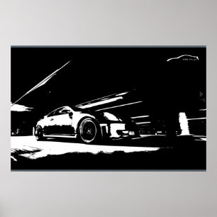 Skjutit rullande för Infiniti G35 Coupe Poster