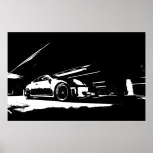 Skjutit rullande G35 Poster