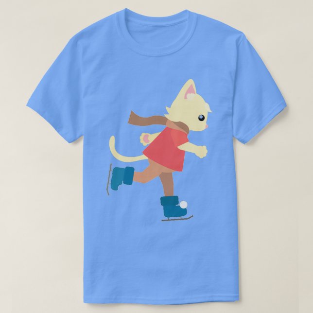 Skjutkatt av figur t shirt (Design framsida)