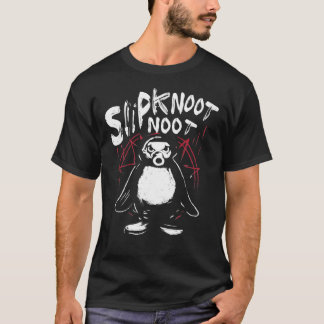 Skjutknop, inte penguin död metall, hård sten t shirt