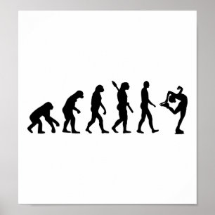 Skjutning av Evolution Figur Poster