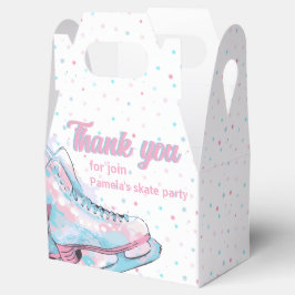 Skjutning av figur i party presentaskar