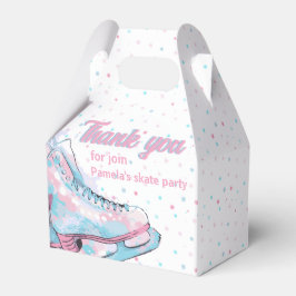 Skjutning av figur i party presentaskar