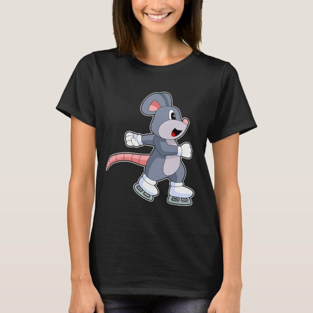 Skjutning av mus Ice-rockor T Shirt (Framsida)
