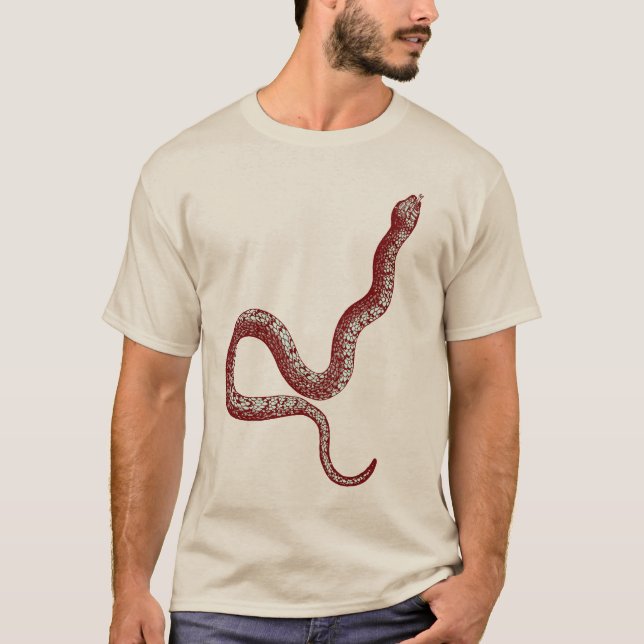 Skjutning av orm tee shirt (Framsida)
