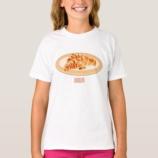 Skjutning av tecknad t shirt (Framsida)