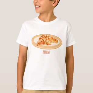 Skjutning av tecknad t shirt