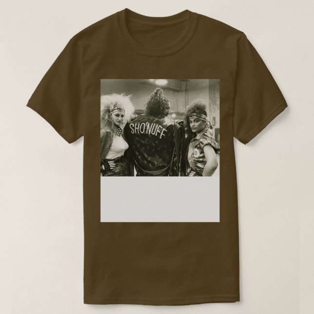 Skjutpistolen i Harlem Crewnacks Sweatshirt T Shirt (Design framsida)