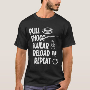 Skjutreglage Drag Shoot Swear Read Re T Shirt