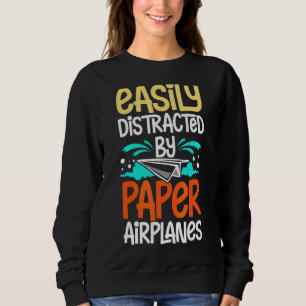 Skjutreglagsreglaget Origami med papper Flygplan-v T Shirt