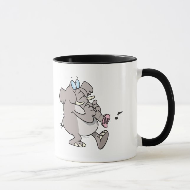 Skjutremsa för fånig-trumpethorn mugg (Höger)