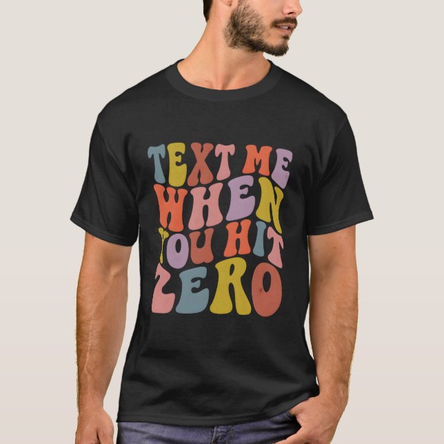 Skjutspetstext när du Slått Zero Cheer Mamma T Shirt (Framsida)