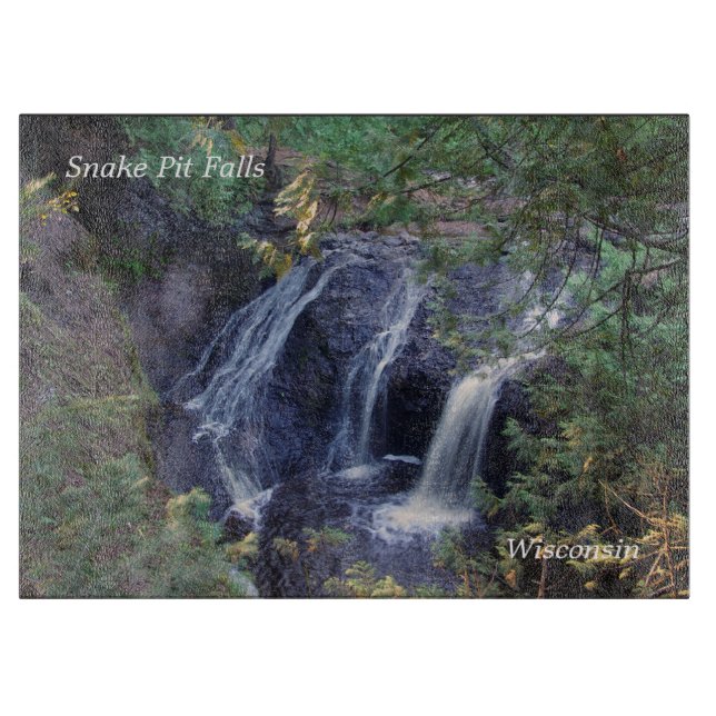 Skjuttavla för Snake Pit Falls (Framsidan)