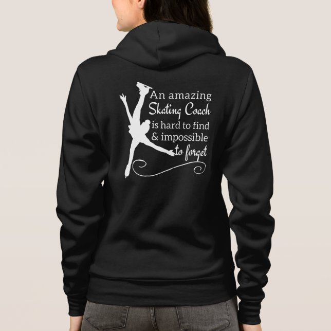 Skjuttränare i Fantastisk jacka - svart vitt T Shirt (Baksida)