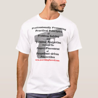 Skjutvapeninstruktörskjorta T-shirt