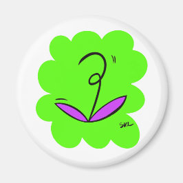 SklinesArt – Djärvt Logo Magnet