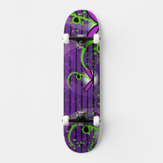 SklinesArt – Djärvt Logo Mini Skateboard Bräda 18,5 Cm
