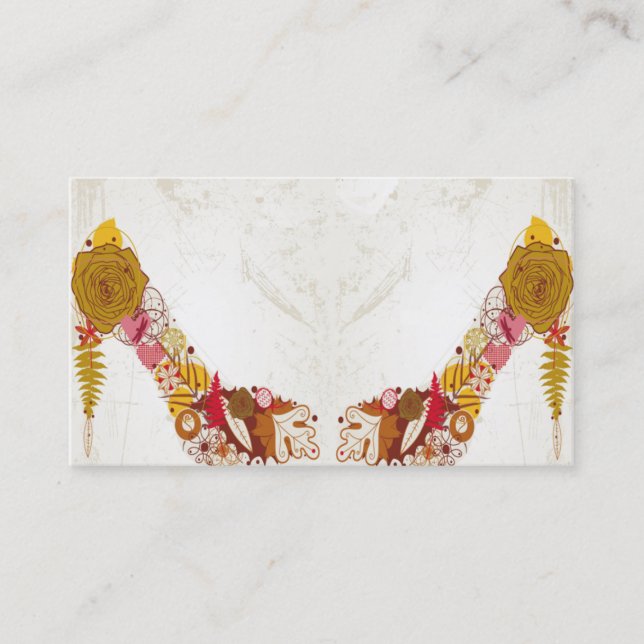 sko branschvisitkorten visitkort (Framsida)