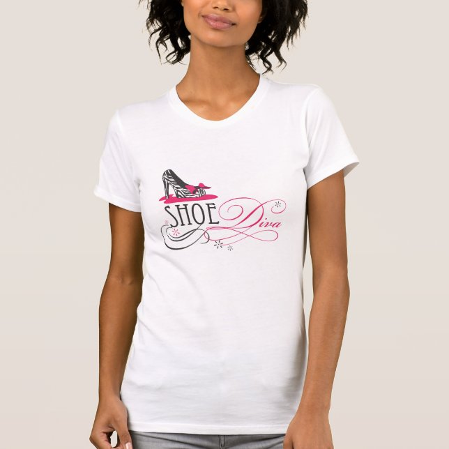 Sko divaen t-shirt (Framsida)