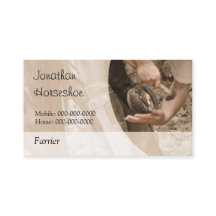 Sko en häst, med ett tomt vända om