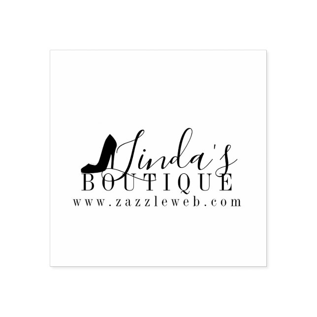 Sko garderob Online Boutique Kläder Logo   Stämpel (Tryck)