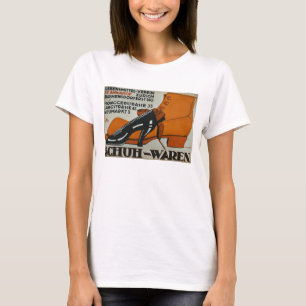 "Sko shoppar", Zurich (färglithoen) T Shirt